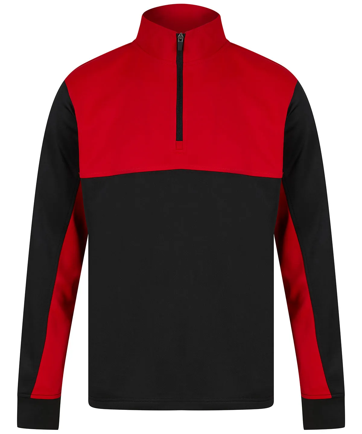 -Tracksuit top | Black/Red