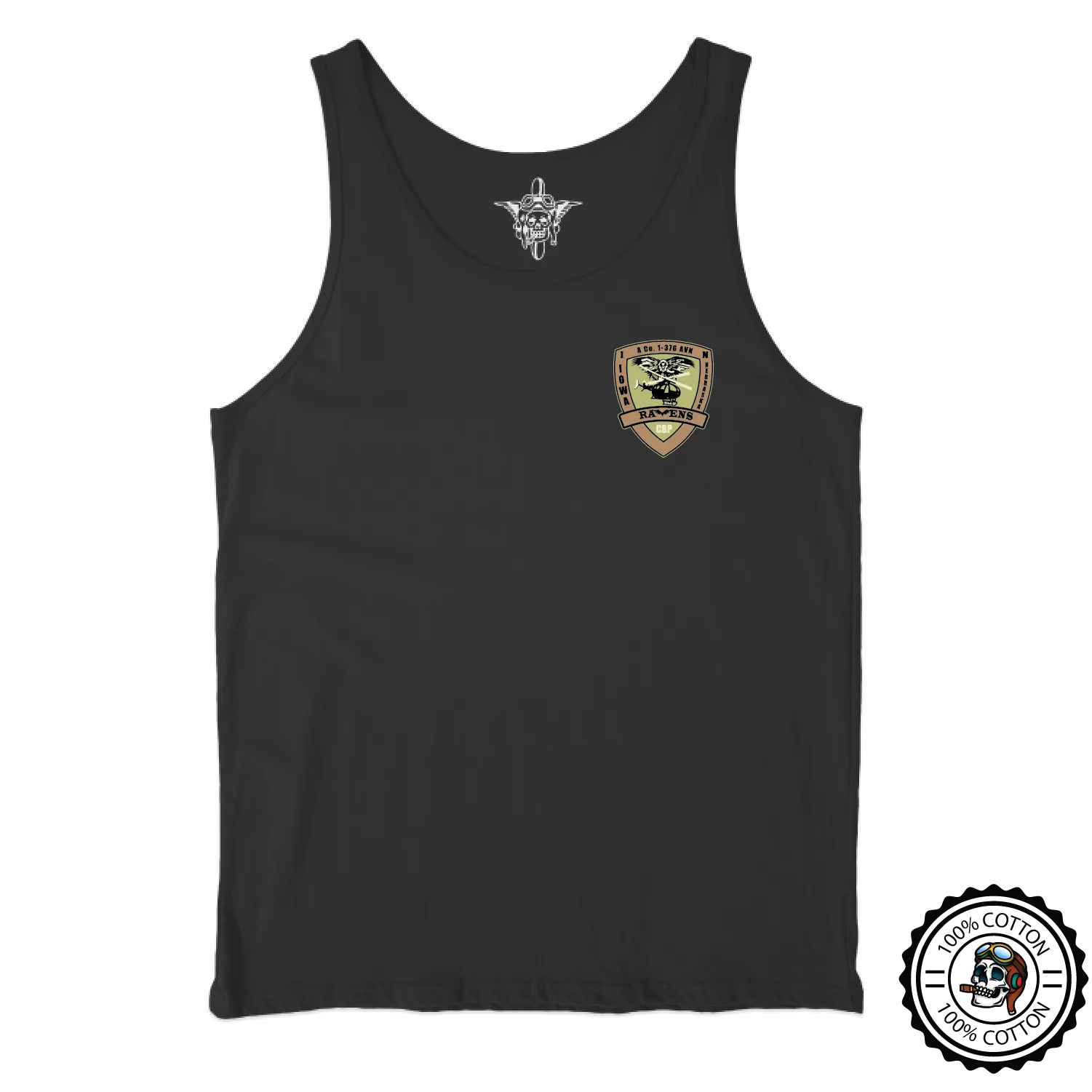 A Co 1/376th AVN BN "Ravens" Tank Tops
