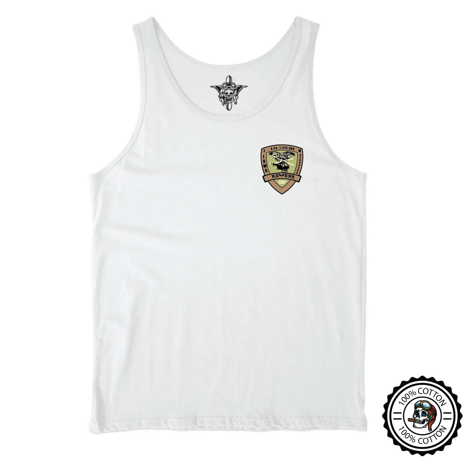 A Co 1/376th AVN BN "Ravens" Tank Tops