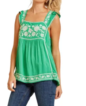 Andree By Unit - Find You Again Embroidered Tank