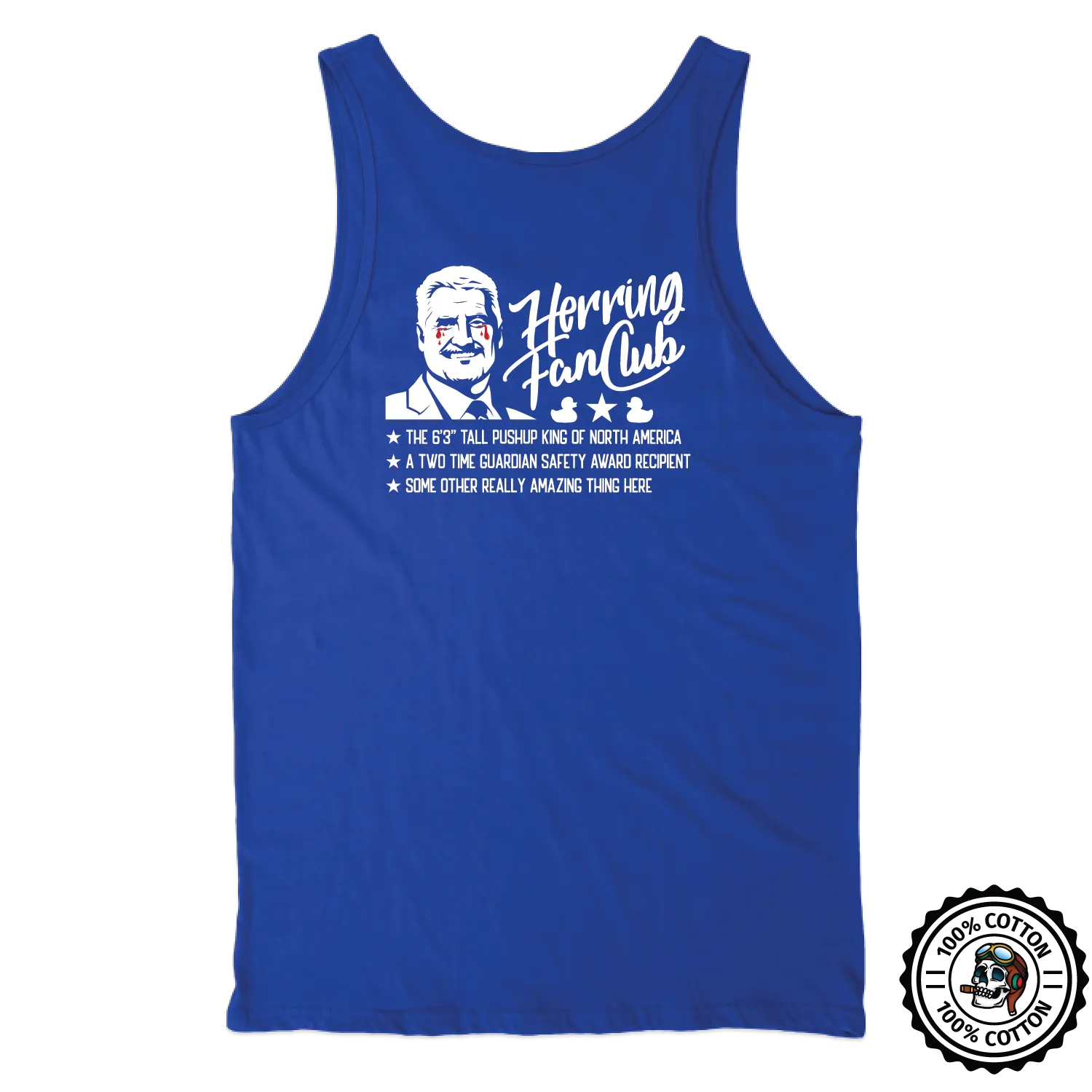 Aviation Safety Herring Fan Club Tank Tops