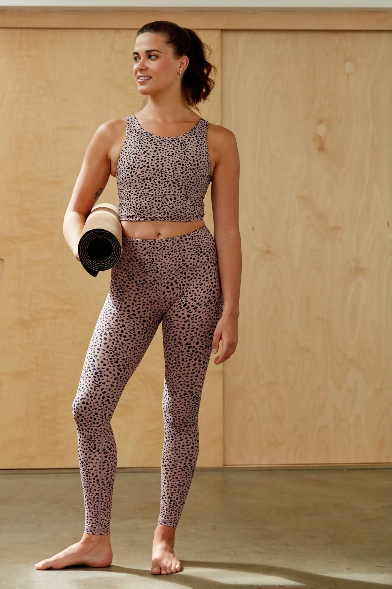Blush Pop Full Length Legging