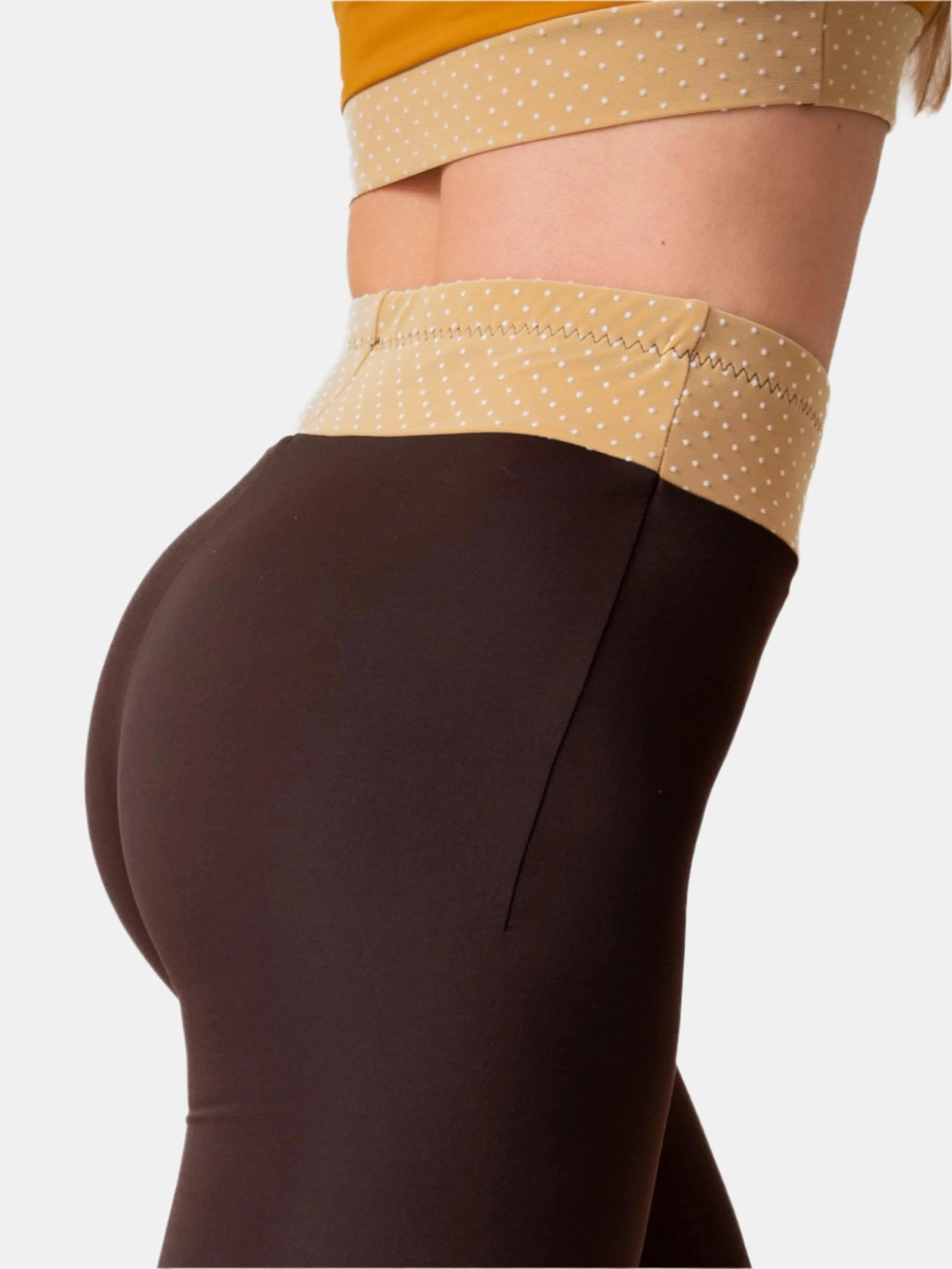 Brown 7/8 Leggings Ligea