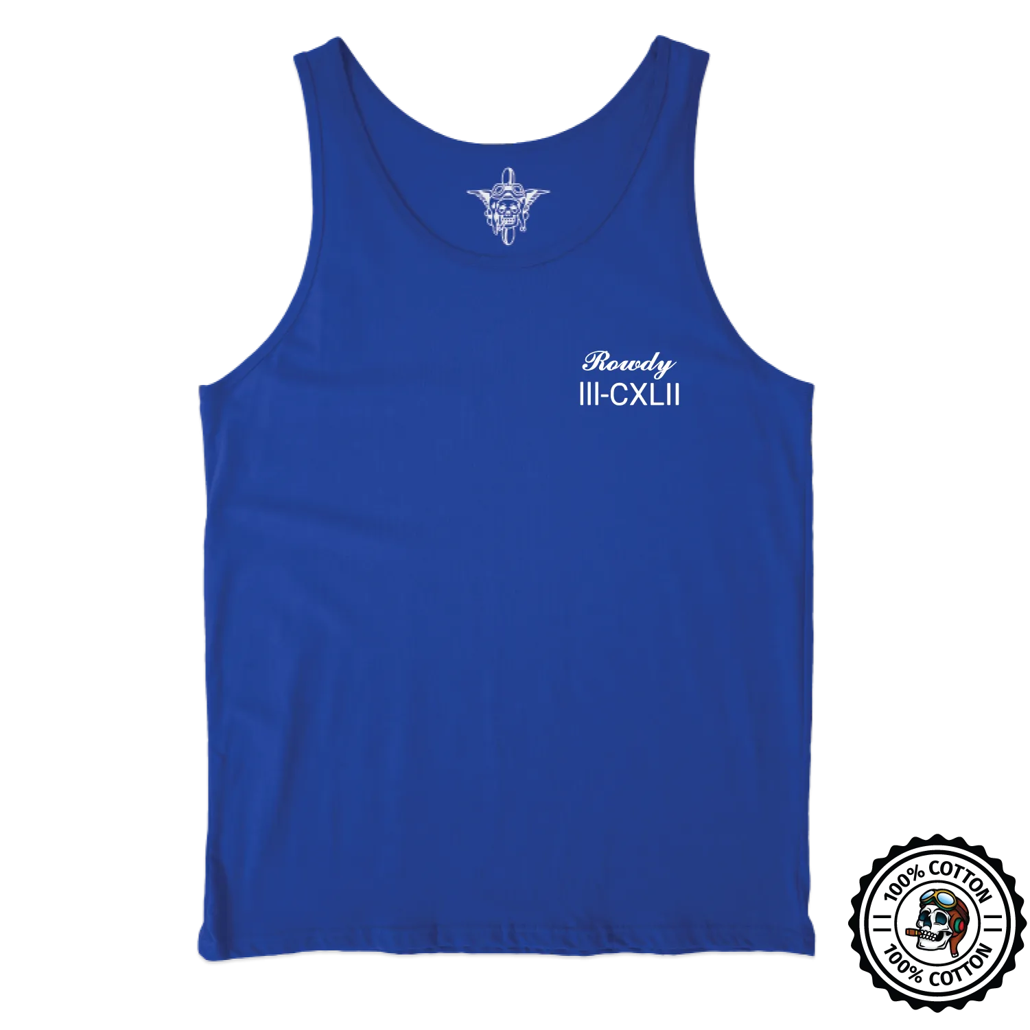 C Co, 3-142 AHB "Rowdy" Numerals Tank Tops