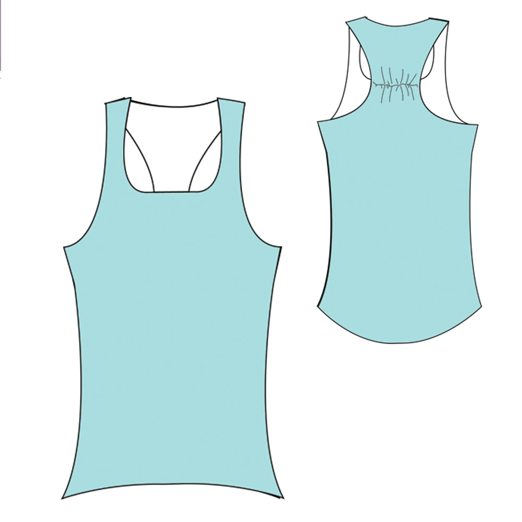 Calypso Racer-back Top
