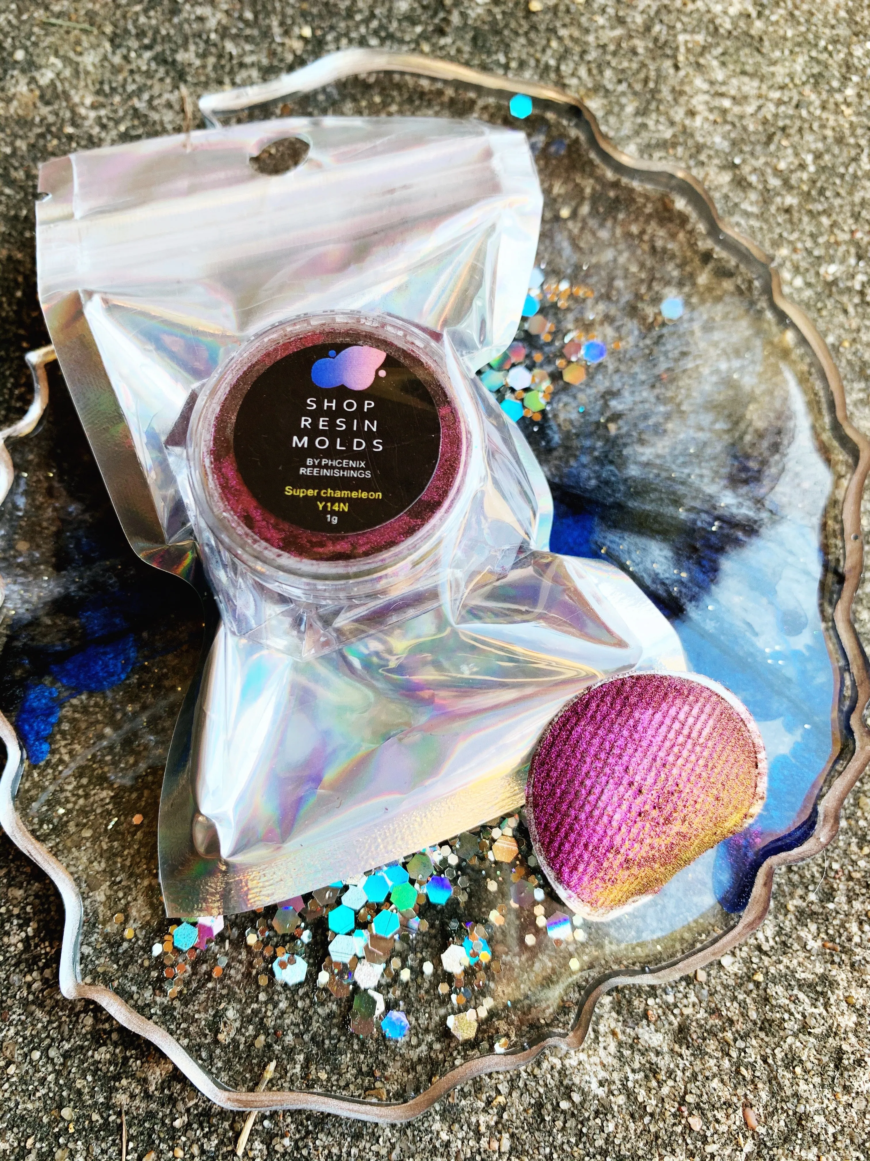 Chameleon Color Shift Pigment for Resin mica powder