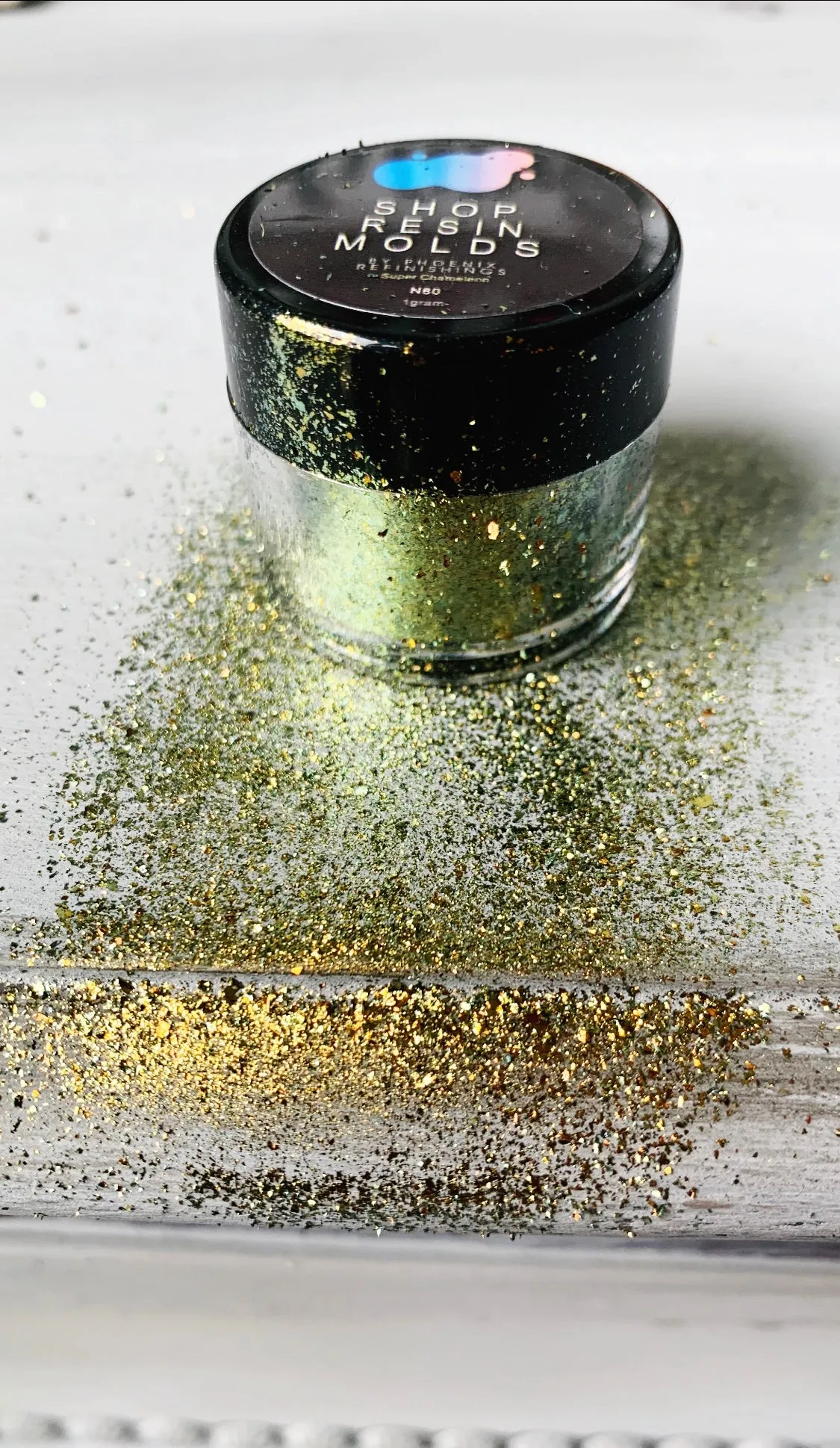 Gold Dust Color shift Powder Pigment Powder For Resin, glitter