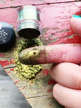Gold Dust Color shift Powder Pigment Powder For Resin, glitter