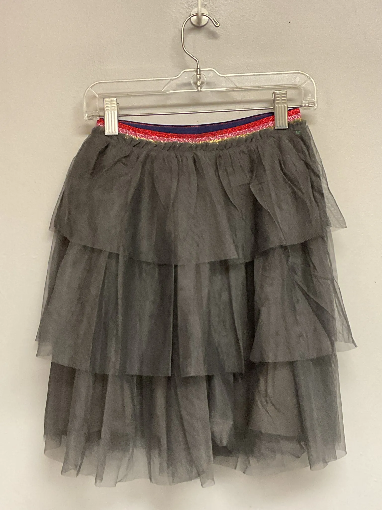 mini Boden Size 10 Gray Tulle Big Girls Skirts