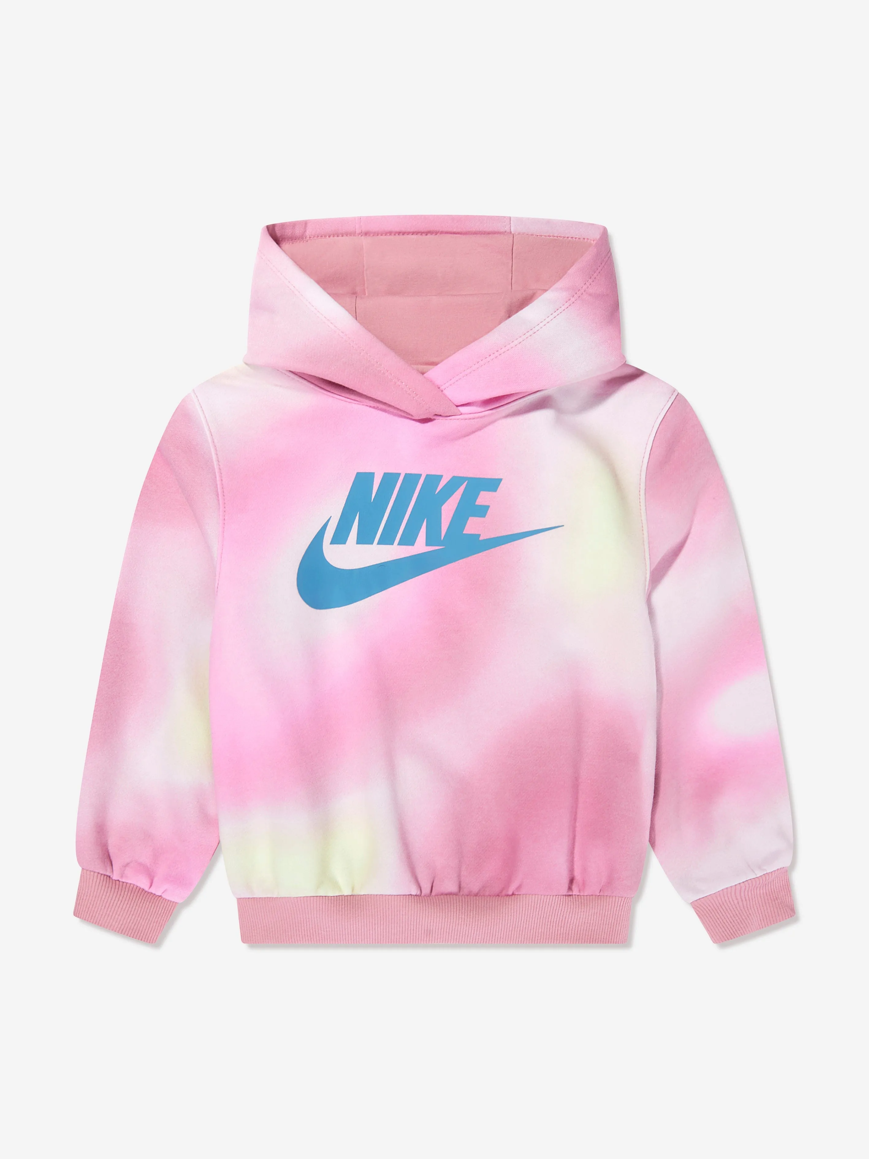 Nike Girls Solarised Tracksuit in Pink