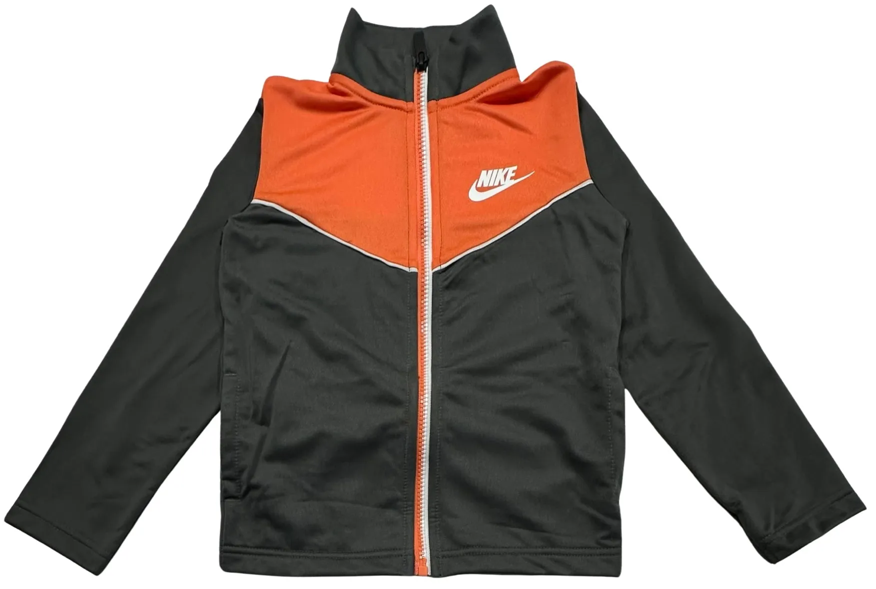 *NIKE* (IRON GREY) BOYS TRACK SUITS (2-PIECE SET)