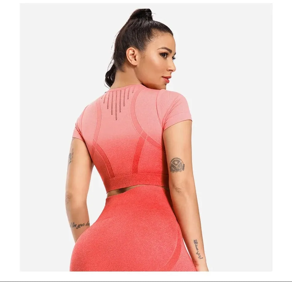 Sculpt Two Piece Gradient Activewear Set