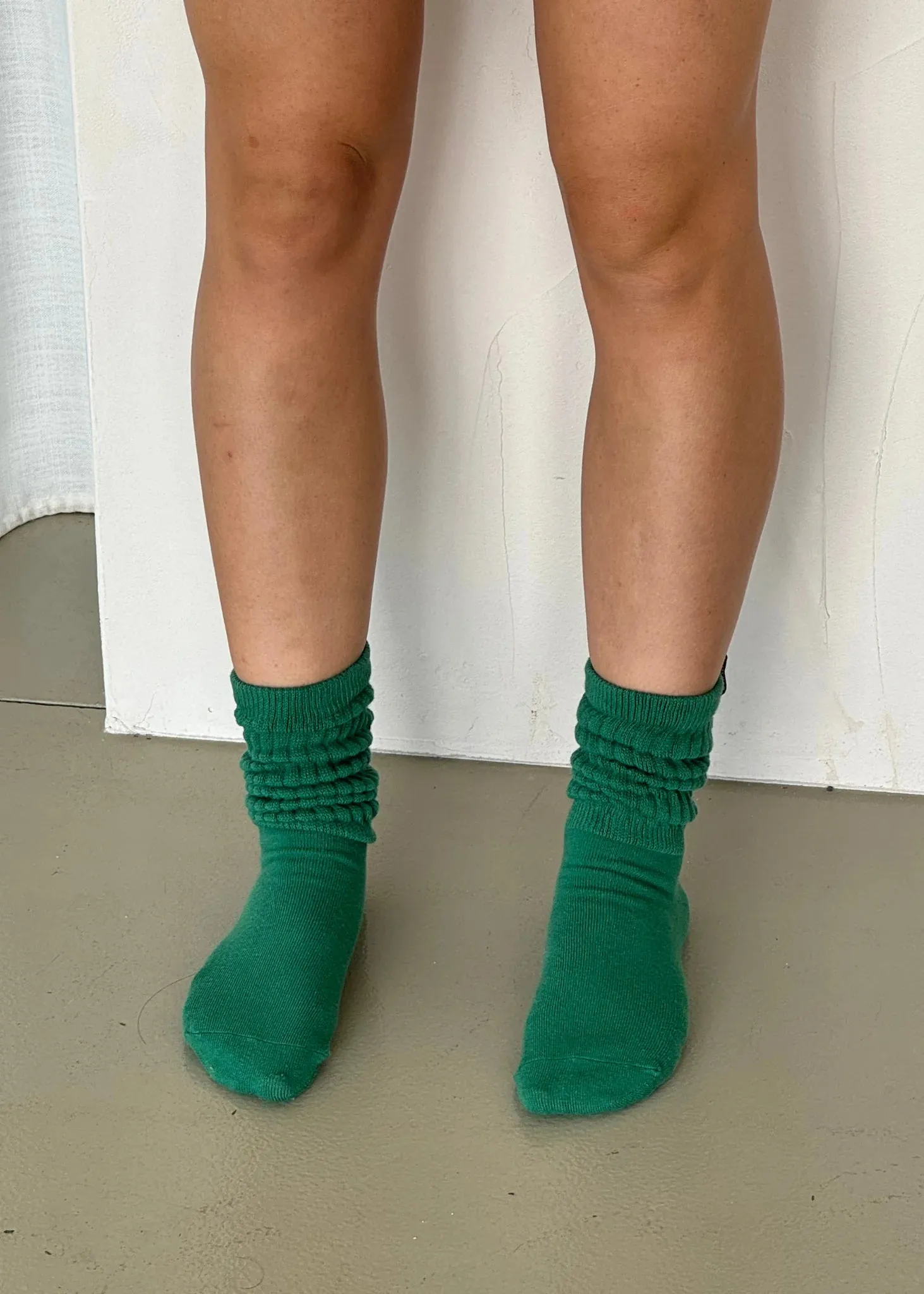 THE SLOUCHY SOCK LITE | SEA GREEN