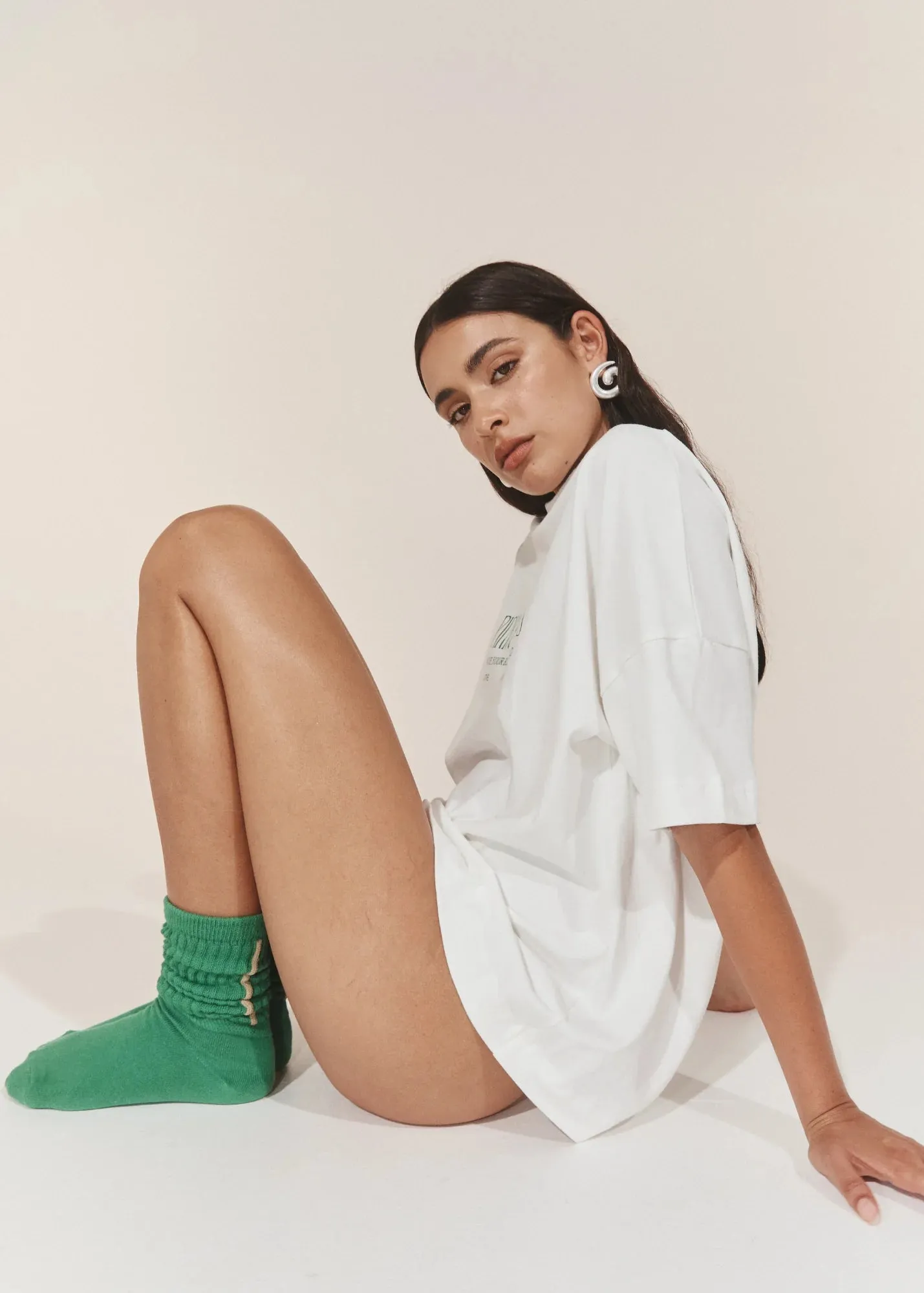 THE SLOUCHY SOCK LITE | SEA GREEN