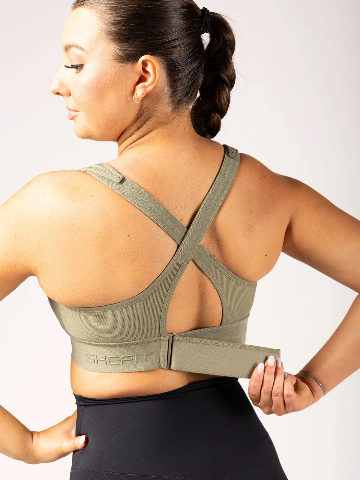 Ultimate Sports Bra® - Deep Lichen Green