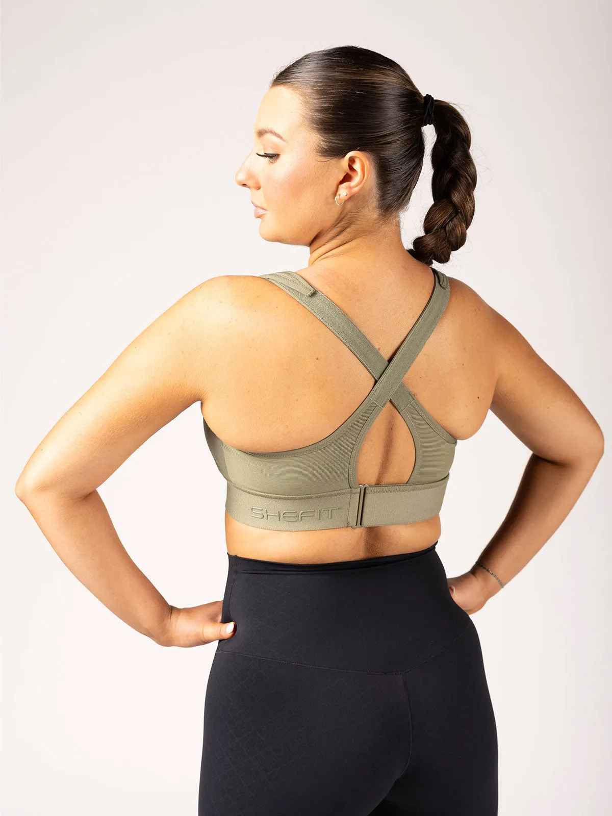 Ultimate Sports Bra® - Deep Lichen Green